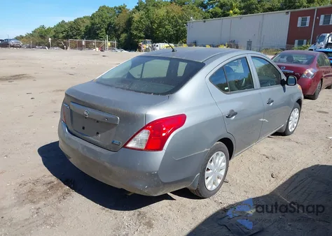 2012 Nissan Versa 1.6 S из США, поврежденный, VIN 3N1CN7AP0CL856234